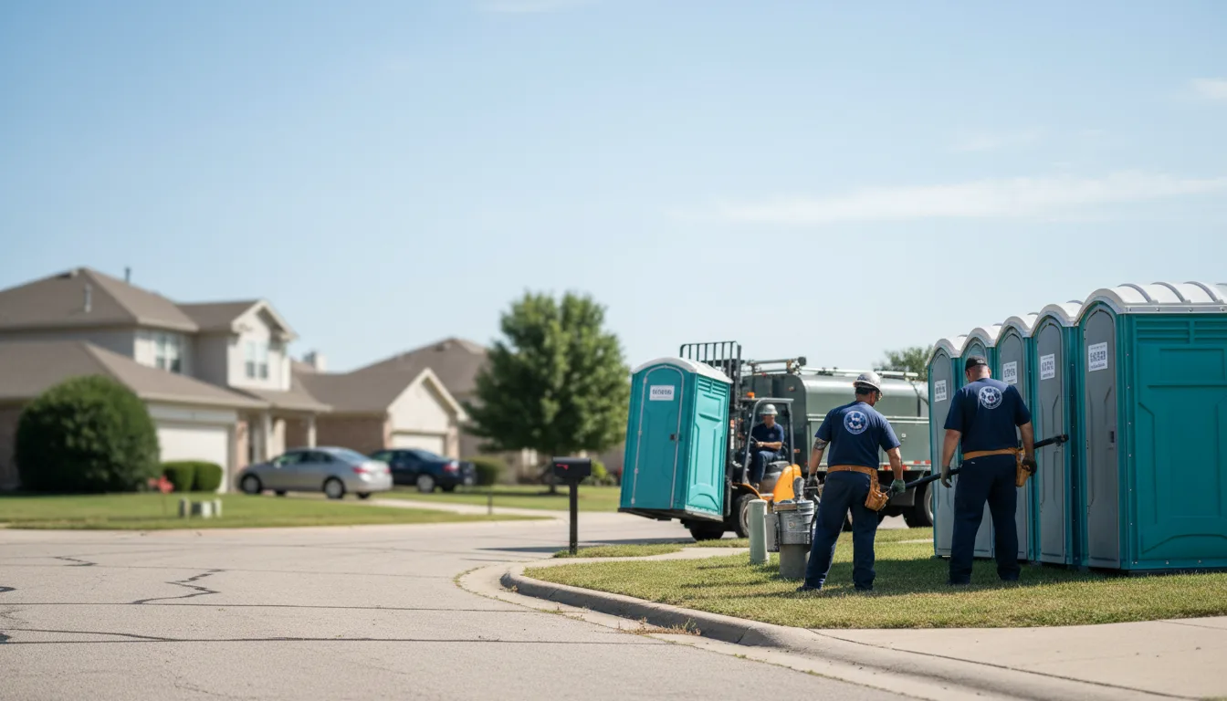 Porta Potty Rental in Massillon, OH near me